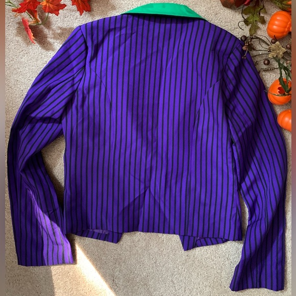 🖤💚Spirit Halloween Joker Blazer Costume Unisex💜 - Picture 2 of 10